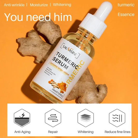 Beauty Lights Turmeric Serum | سيروم الكركم لإشراقة البشرة والعناية اليومية 💛🌿